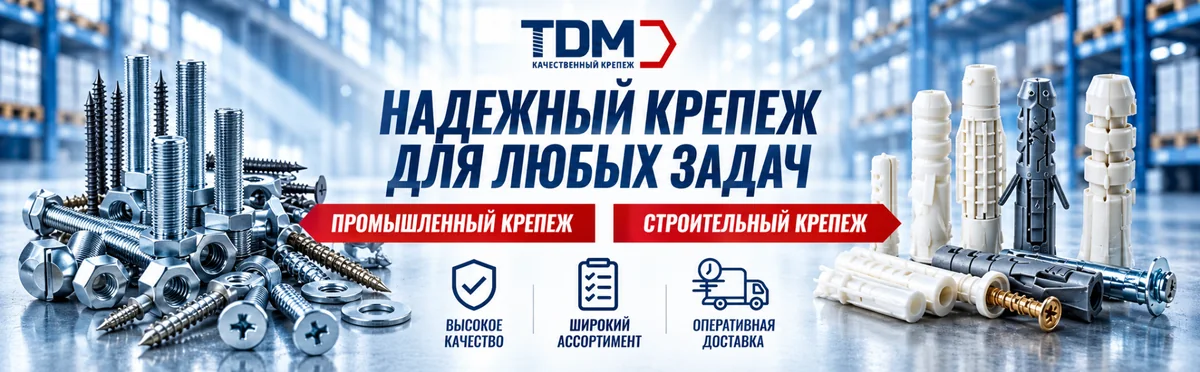 Надежный крепеж для любых задач — ТДМ