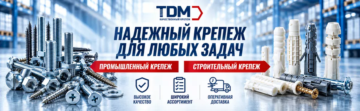 Надежный крепеж для любых задач — ТДМ