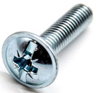 DIN967 M6*25 ВИНТ МЕБЕЛЬНЫЙ пр.4.6 ЦИНК