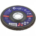 Диск лепестковый T29-125x22.2mm 100# Керамические (58 лепестков) Cutop