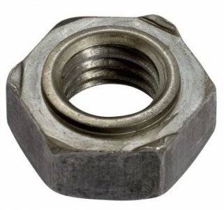 DIN929 M10 ГАЙКА ПРИВАРНАЯ СТАЛЬ