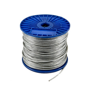 DIN3053 D5 (1*19) ТРОС СТАЛЬНОЙ НЕРЖ.А4