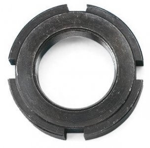 DIN981 KM25 (M125*2) ГАЙКА ШЛИЦЕВАЯ СТАЛЬ