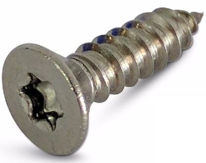 DIN7982 2.2*4.5-Тх САМОРЕЗ С ПОТАЙНОЙ ГОЛОВОЙ НЕРЖ.А2