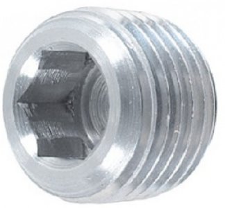 DIN906 М10*1 ЗАГЛУШКА РЕЗЬБОВАЯ КОНИЧЕСКАЯ ЦИНК (100шт)