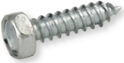 DIN7976 3.9*16 САМОРЕЗ С ШЕСТИГРАННОЙ ГОЛОВОЙ ЦИНК (1000шт)