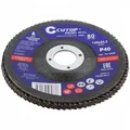 Диск лепестковый T29-125x22.2mm 40# Керамические (58 лепестков) Cutop