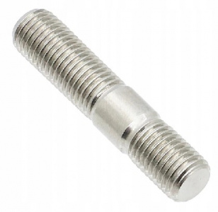 DIN939 M6*30 ШПИЛЬКА РЕЗЬБОВАЯ ВВИНЧИВАЕМЫЙ КОНЕЦ 1.25d НЕРЖ.А2